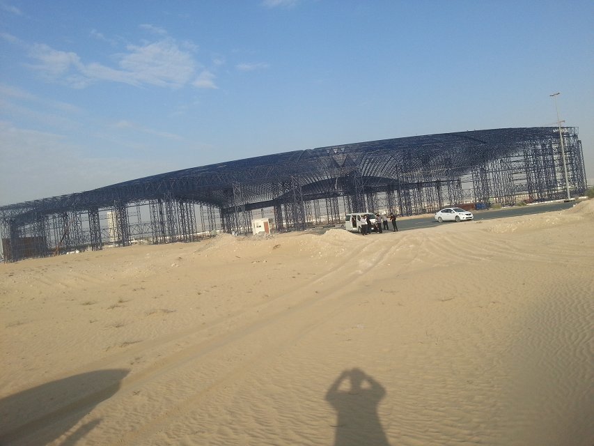 东方大型场馆网架工程